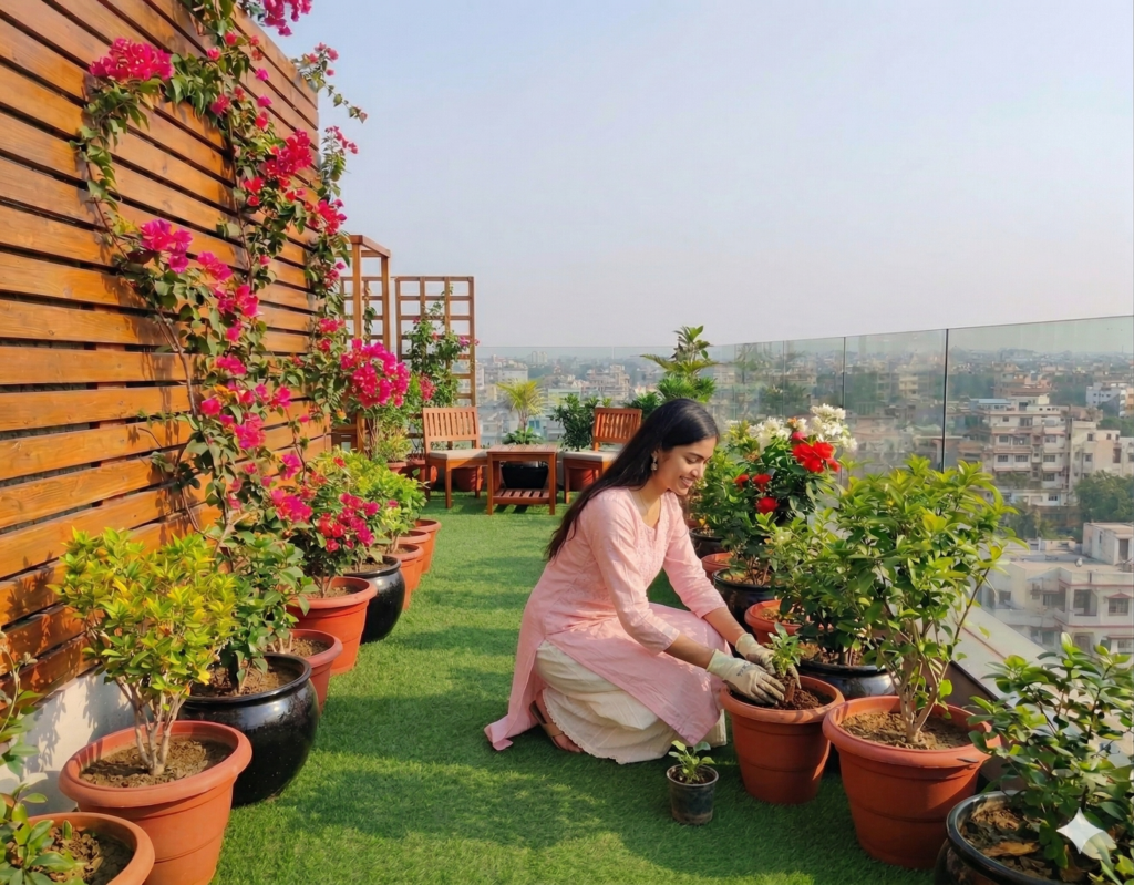 Gardening aur natural health