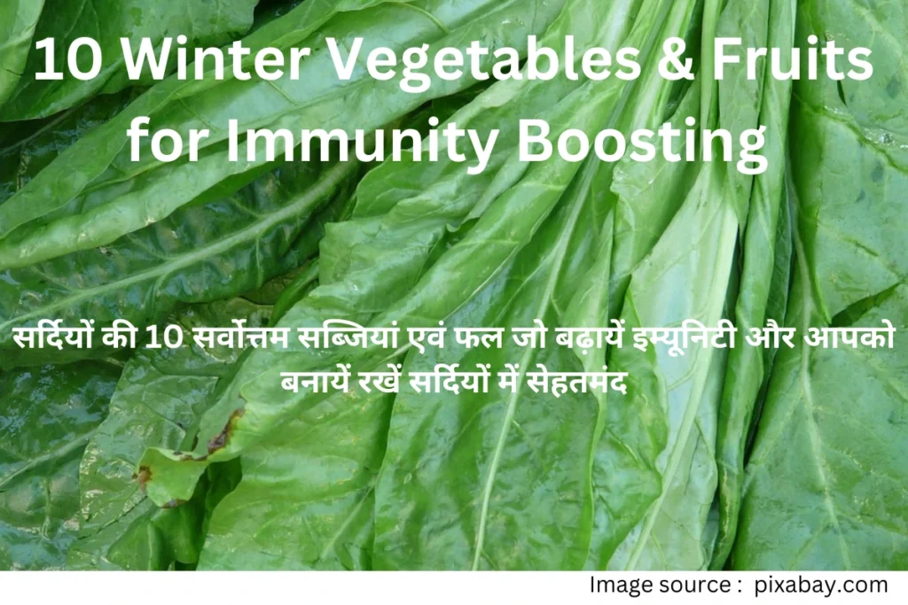 10 Winter Vegetables & Fruits for Immunity Boosting