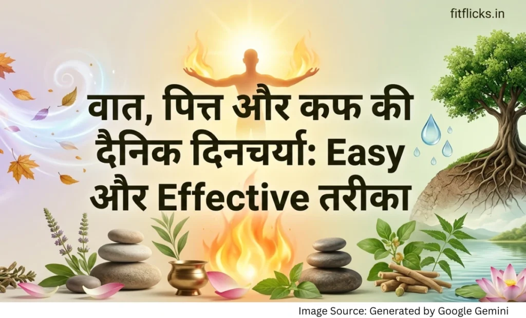 वात पित्त और कफ की दैनिक दिनचर्या और आयुर्वेदिक जीवनशैली