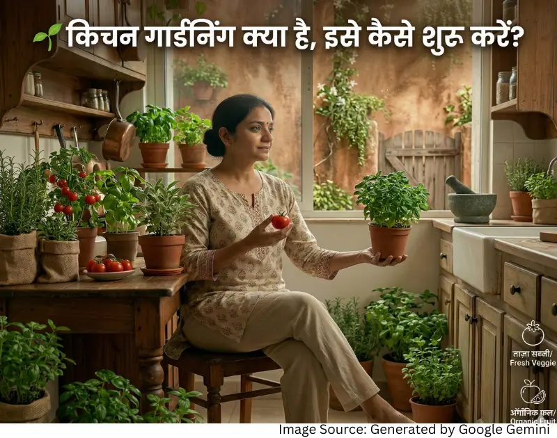 Kitchen gardening benefits organic vegetables
