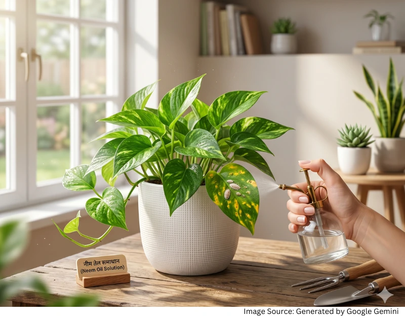Indoor plants keede se bachane ke upay