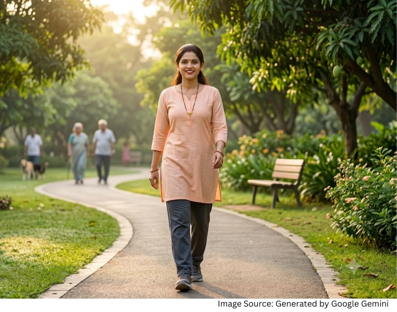 कब्ज से बचने के लिए morning walking और physical activity