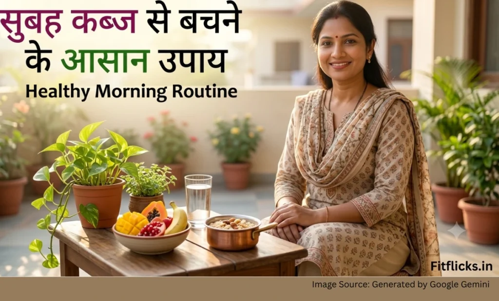 सुबह कब्ज से बचने के आसान उपाय और healthy morning routine